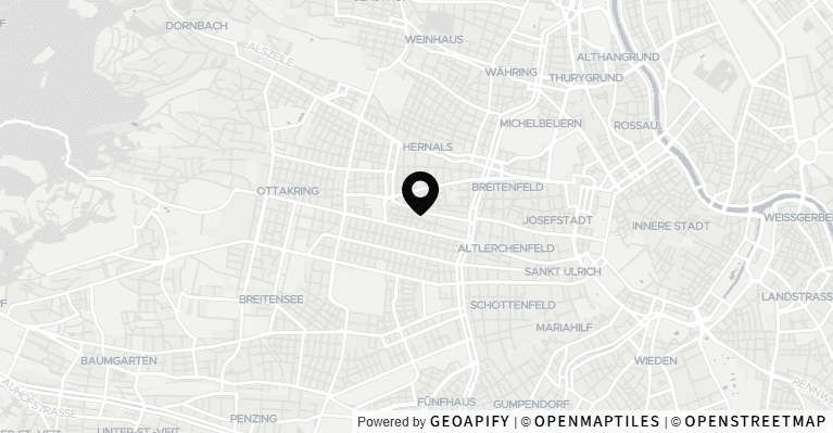 openstreetmap karte mit fokus auf anschrift abelegasse 10